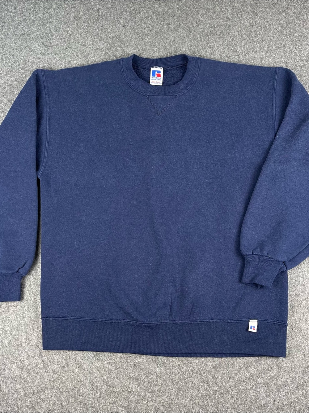 Russell Athletic Vtg 90’s USA Made Sweatshirt Mens L Blue Gorpcore Skate Boxy